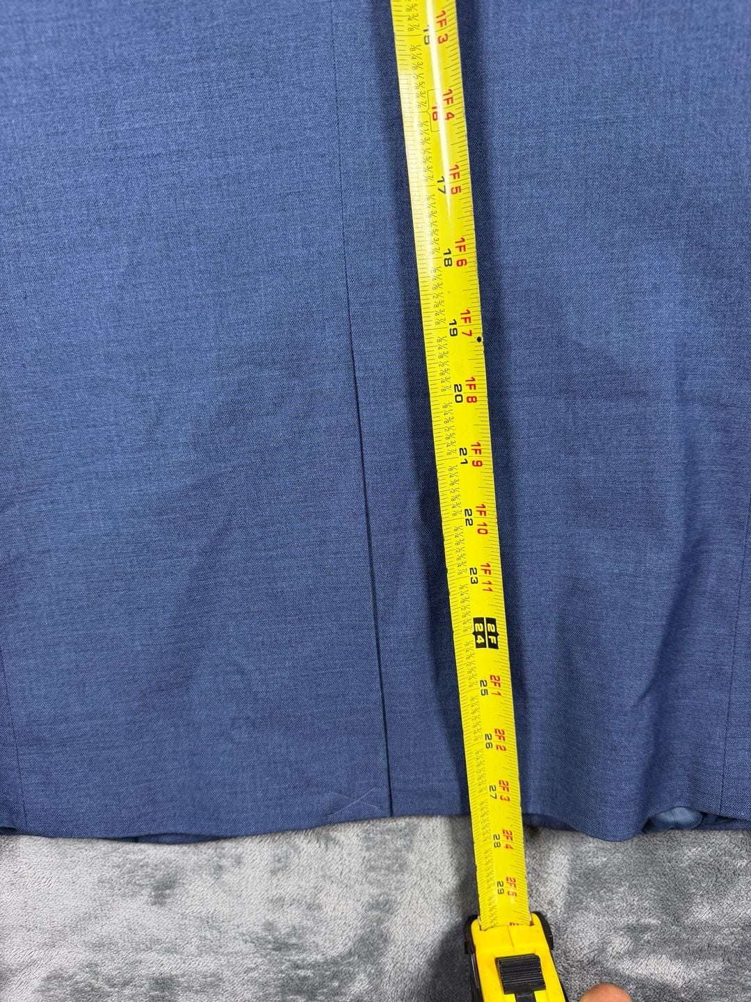 H&M Men’s Blue Slim Fit Blazer Sport Coat 2 Button Business Casual 7