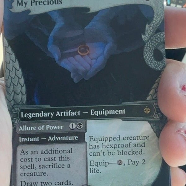 Wizards of the Coast My Precious Magic The Gathering Card
