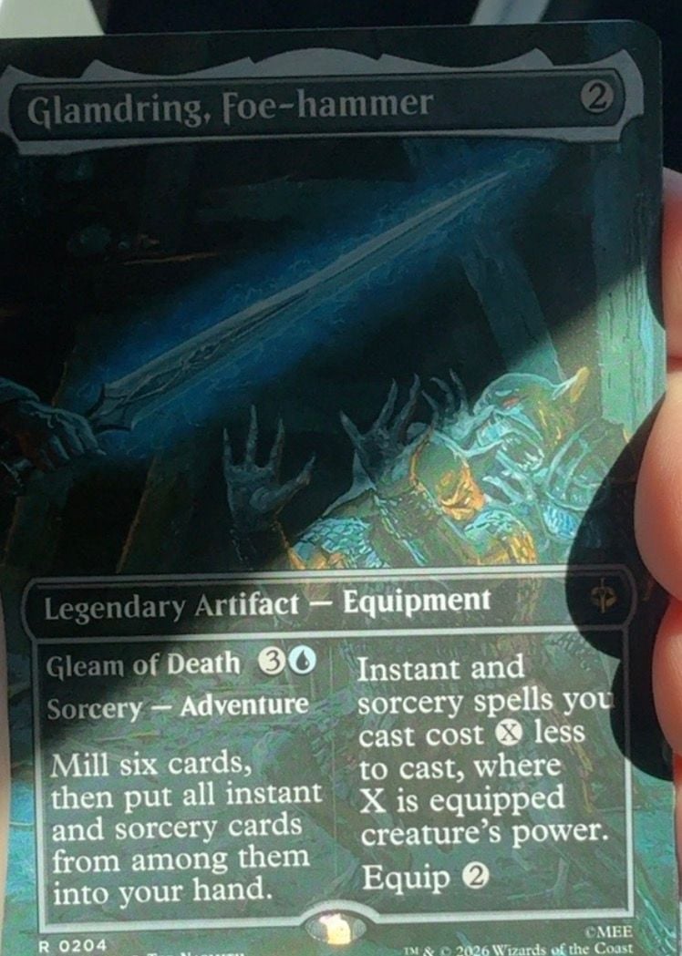 Wizards of the Coast Glamdring, Foe-hammer MTG Card 1