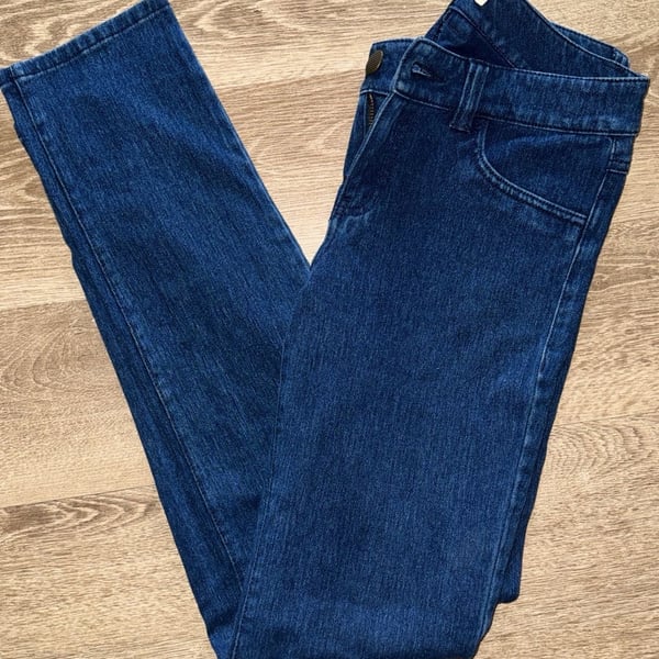 Cabi Jeans Skinny Pants Size 2 Dark Wash Blue Denim