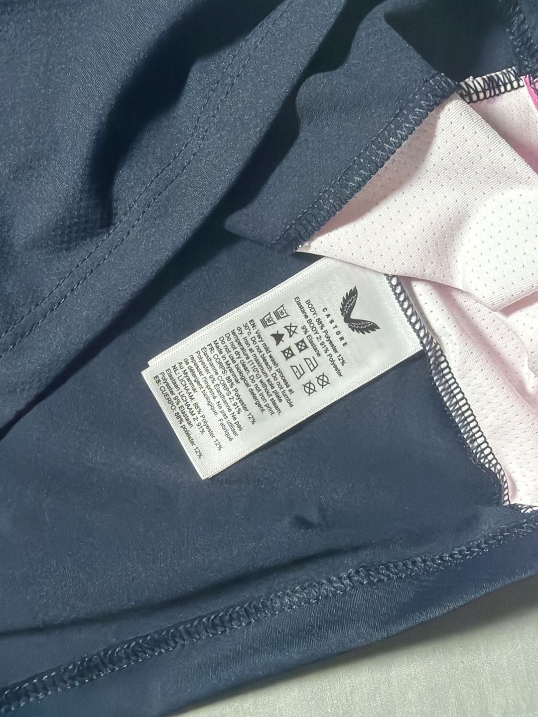Castore Alpine F1 Team Polo Size S Navy 9