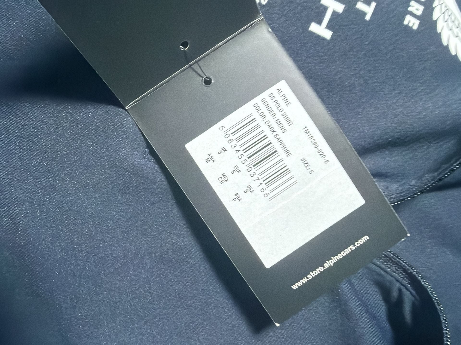 Castore Alpine F1 Team Polo Size S Navy 10