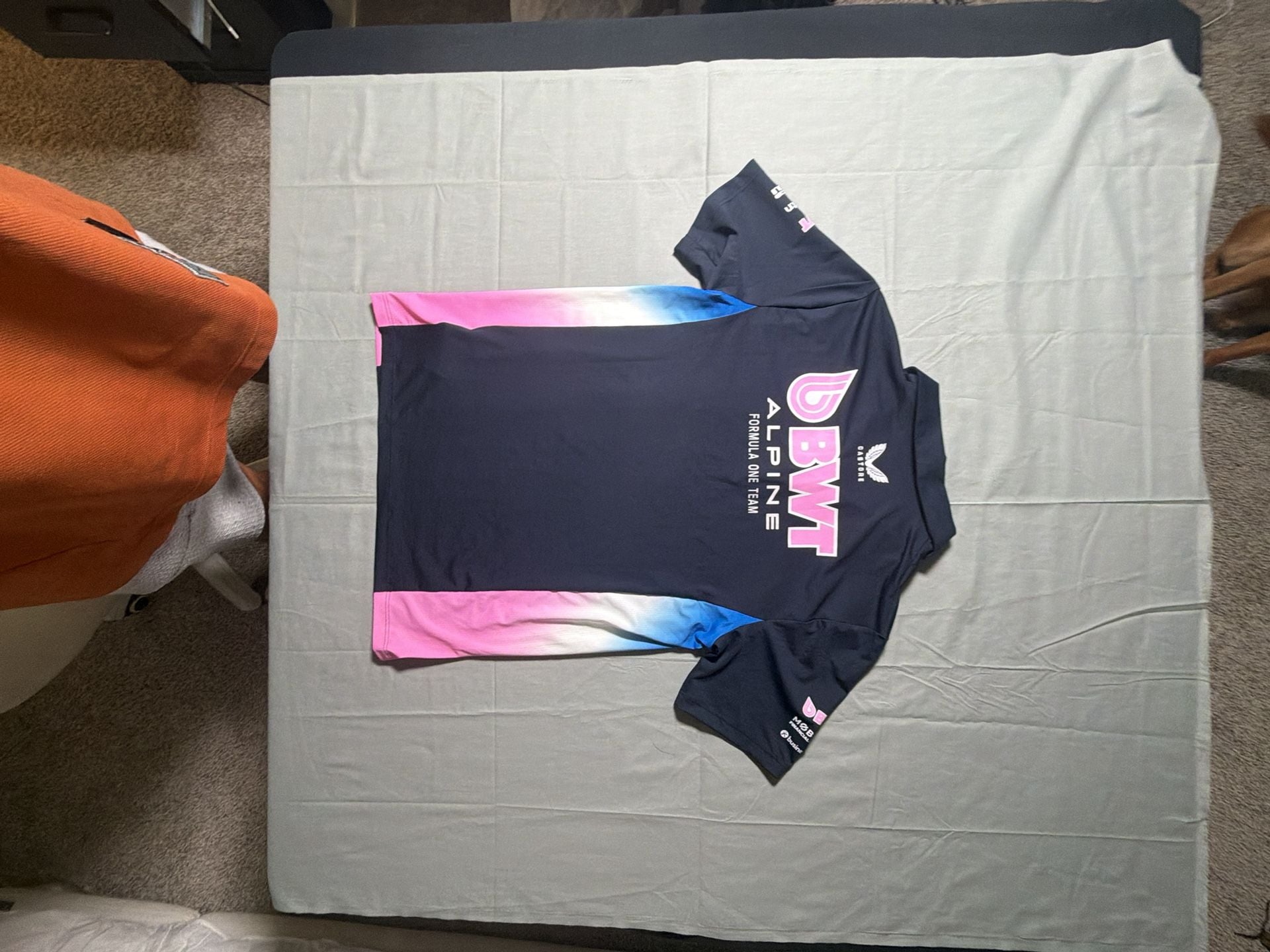 Castore Alpine F1 Team Polo Size S Navy 11