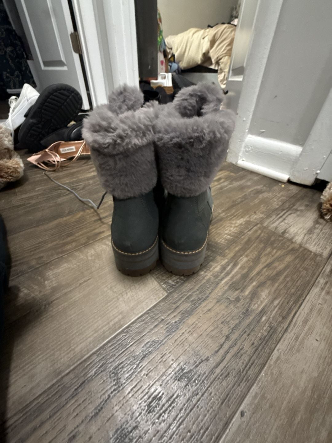 Women's Courmayer Valley 6In Warmlined Boot Med Grey Nubuck (TB0A2JGM – , 3