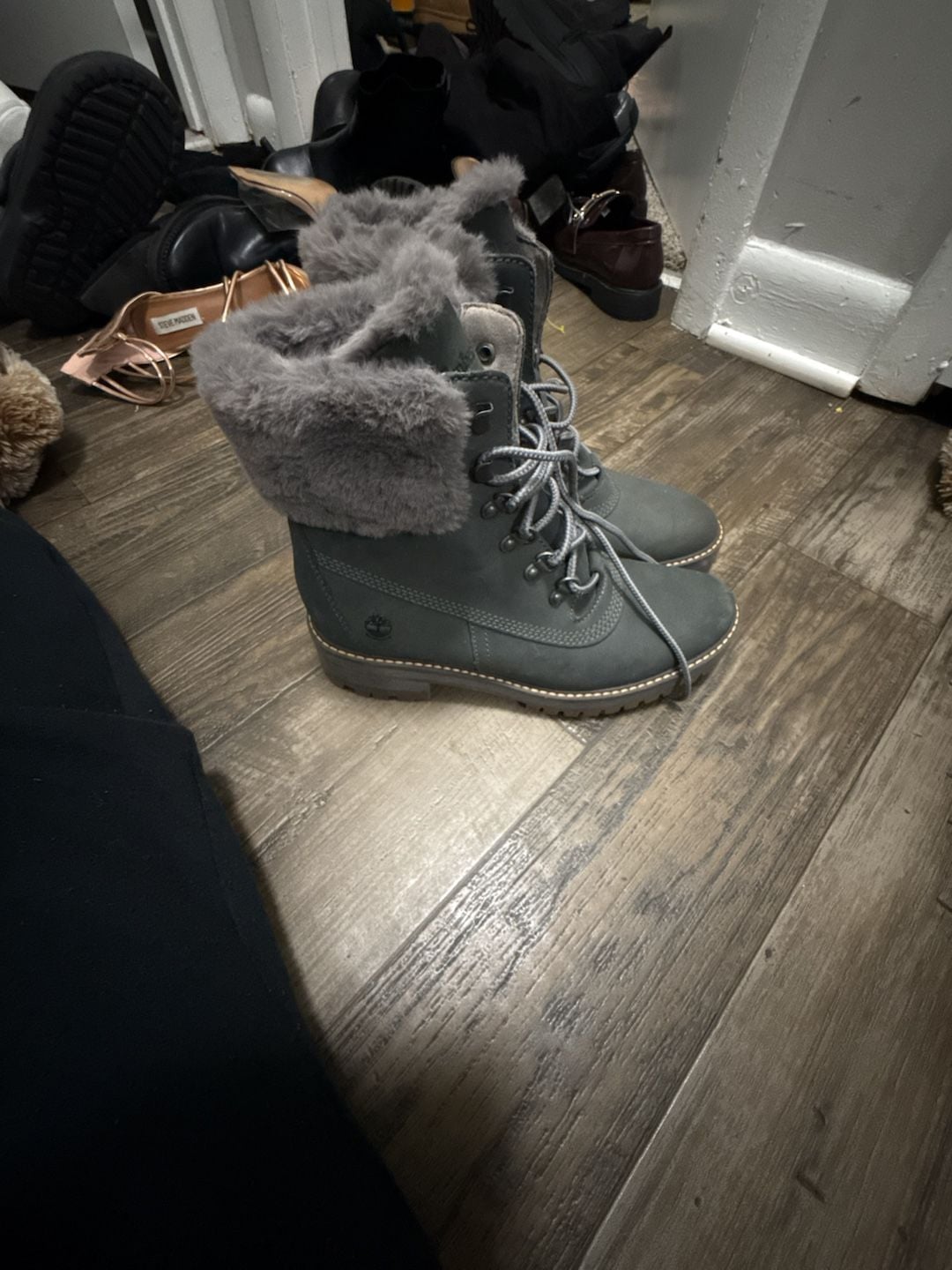 Women's Courmayer Valley 6In Warmlined Boot Med Grey Nubuck (TB0A2JGM – , 4