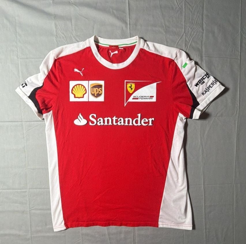 Puma Scuderia Ferrari F1 Team T-Shirt Size XL Santander Racing 2