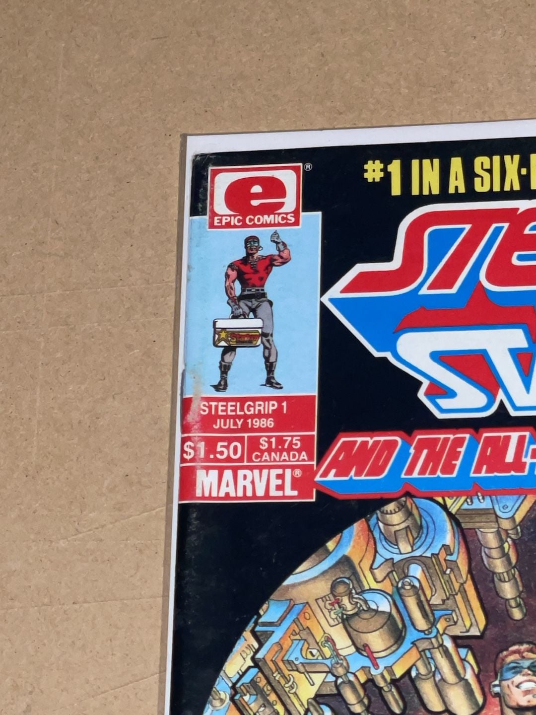 Epic Comics Steelgrip Starkey 1 And The All-Purpose Power Tool #1 1986 2