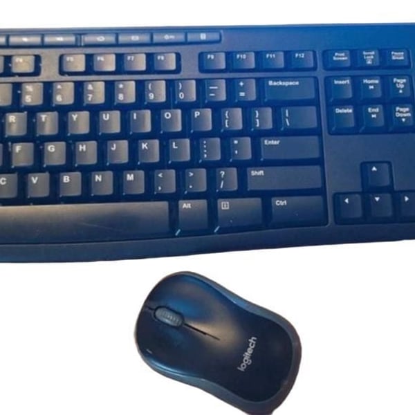 Logitech MK270 Wireless Keyboard and Mouse Combo Black