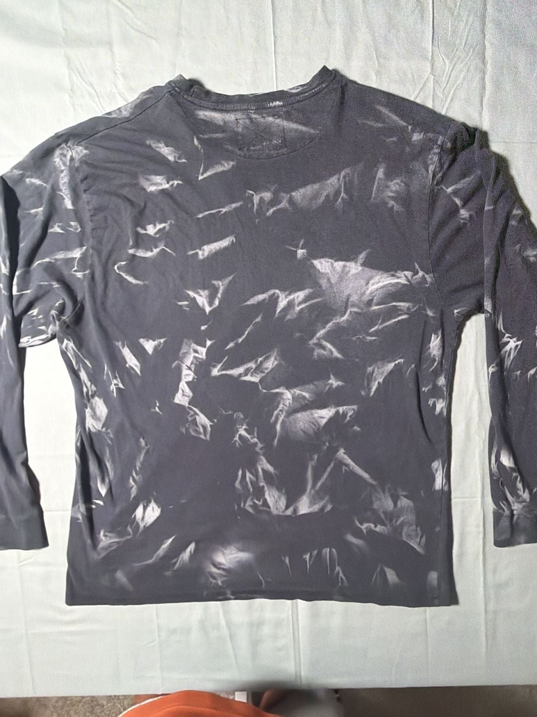 Calhoun Vegas Golden Knights Long Sleeve Shirt Size XL Black Tie Dye NHL 10