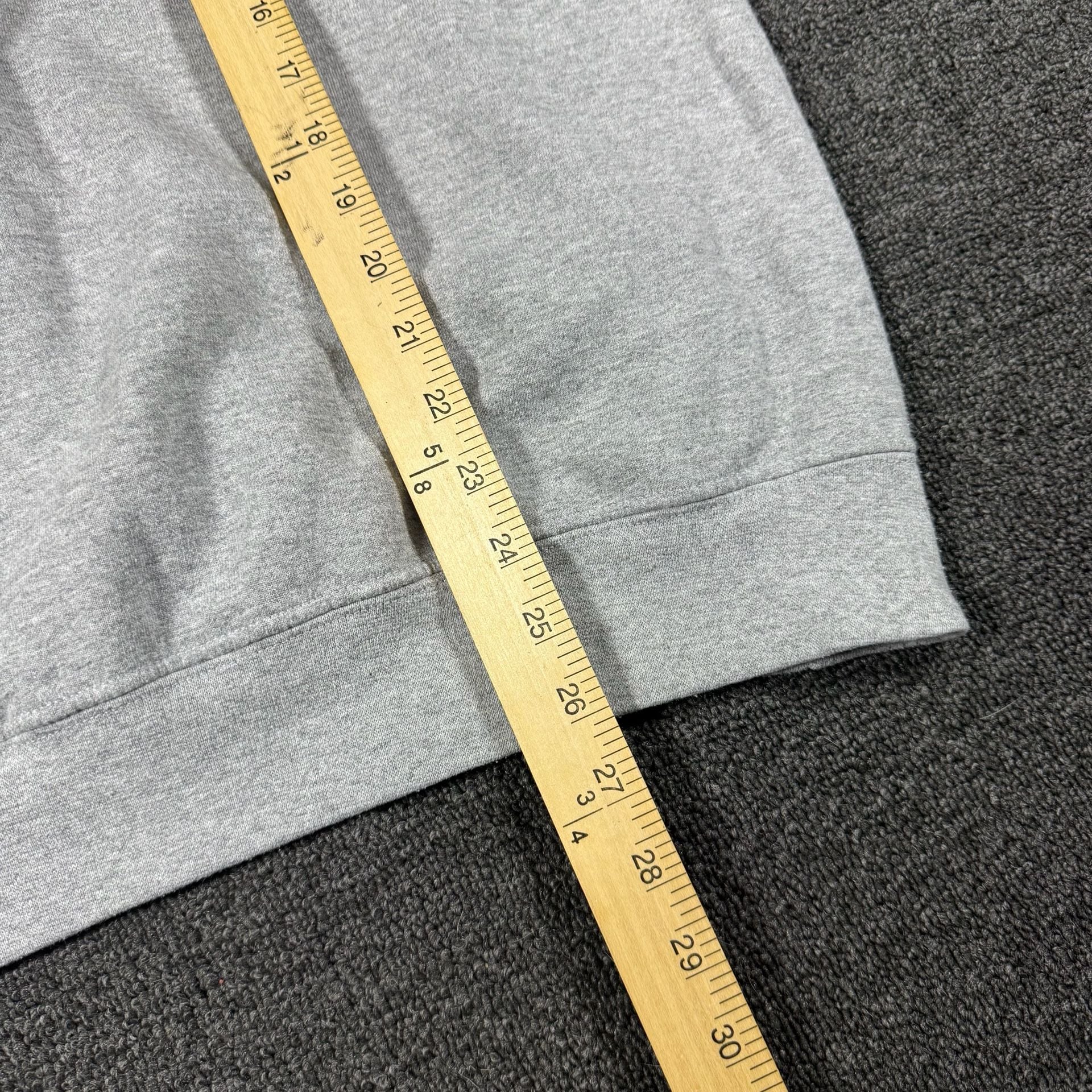 Gildan VMI Crewneck Sweatshirt Size L Gray Red Military Institute 7