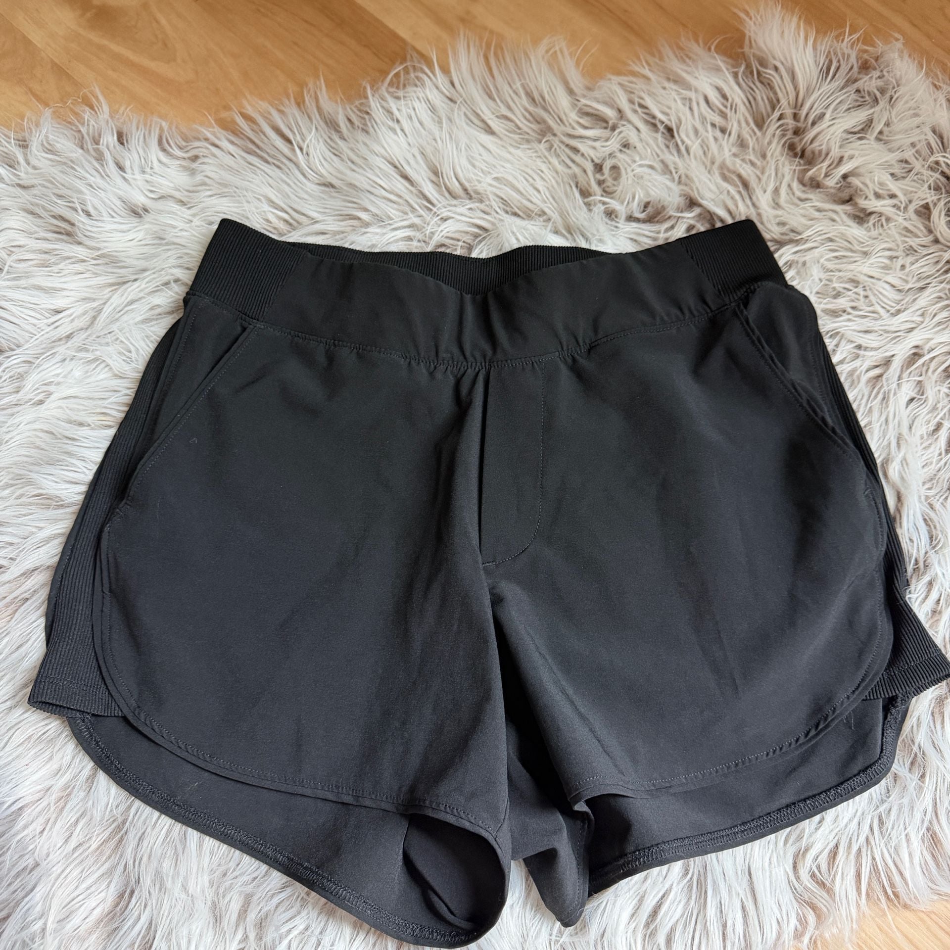 Members Mark Active Woven Short Size S Black Running Shorts 1