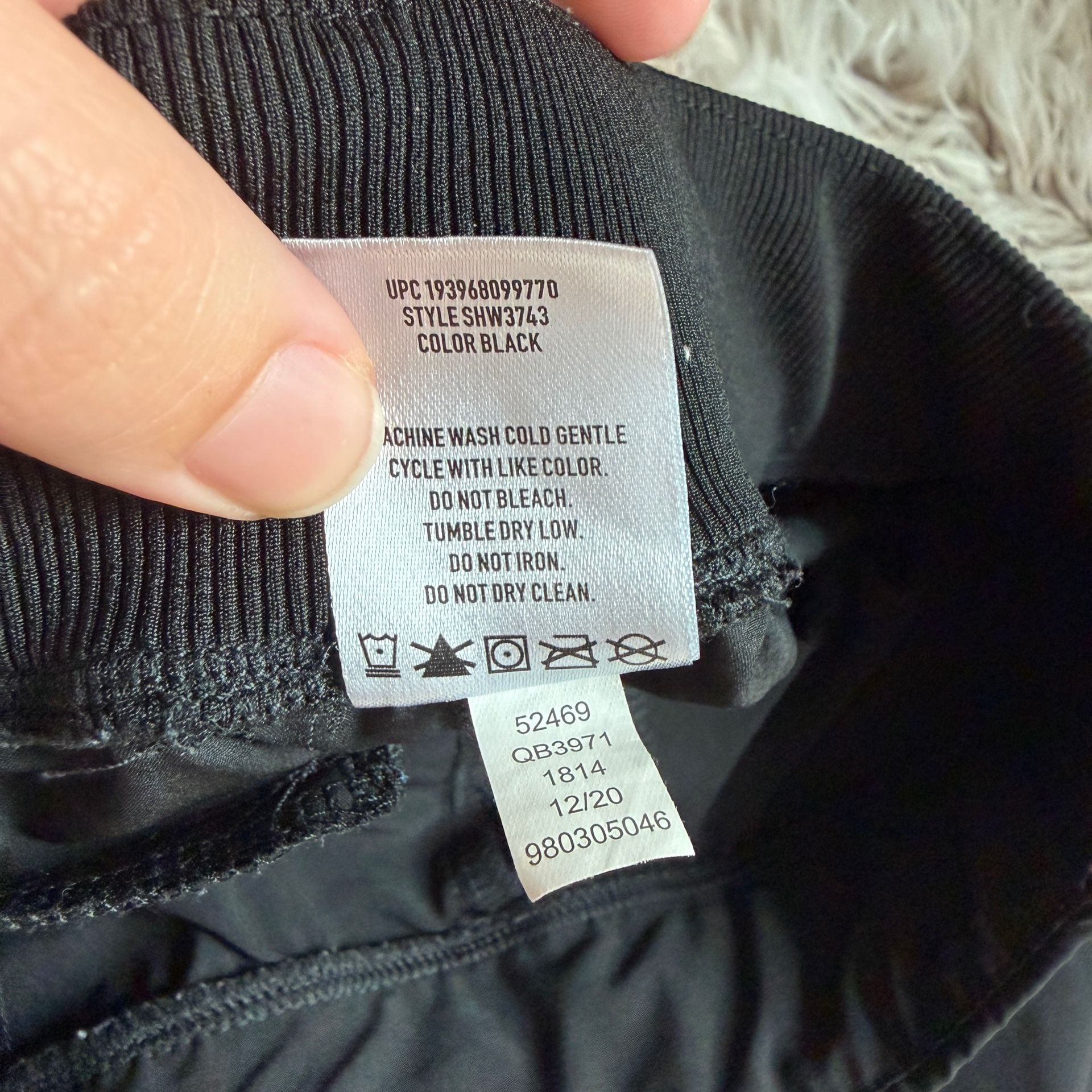 Members Mark Active Woven Short Size S Black Running Shorts 4