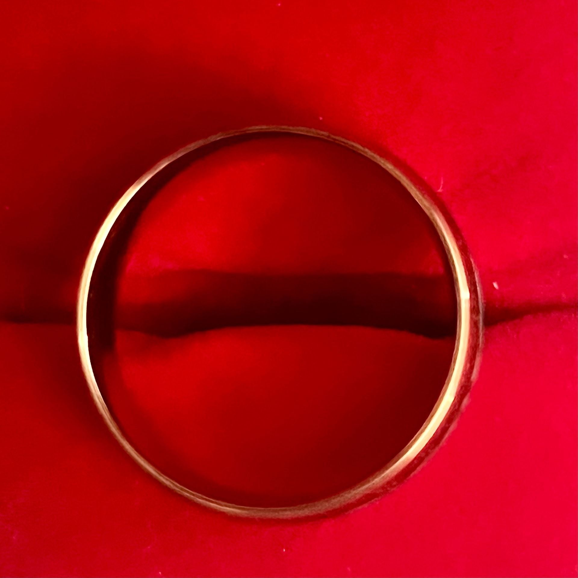 Tungsten Rose Gold Koa Wood & Turquoise Inlay 6mm Ring Size 12 3