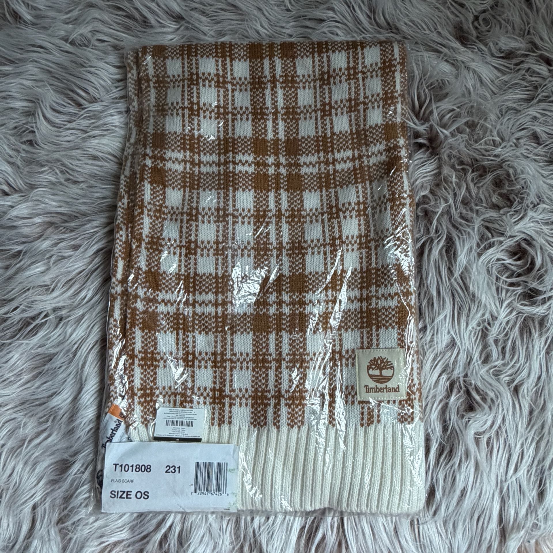 Timberland Buffalo Plaid Scarf Size OS 1