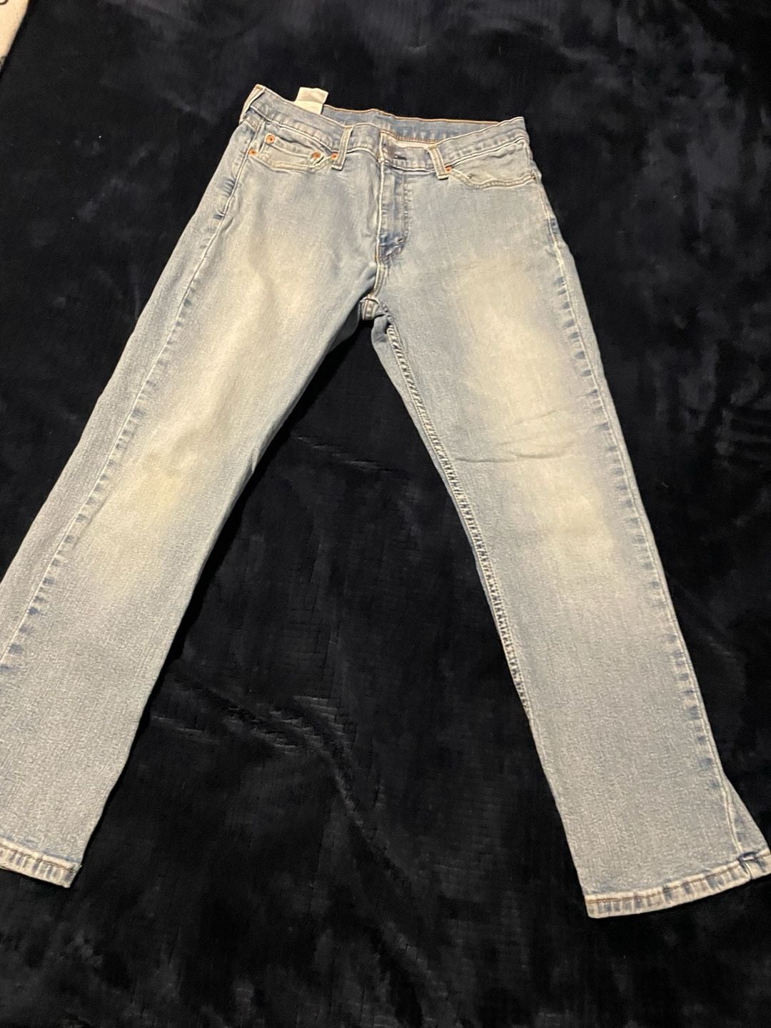 Levis 511 Slim Jeans Size 32x30 Light Wash Denim 2