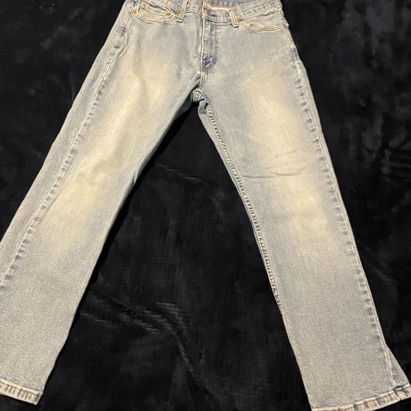 Levis 511 Slim Jeans Size 32x30 Light Wash Denim