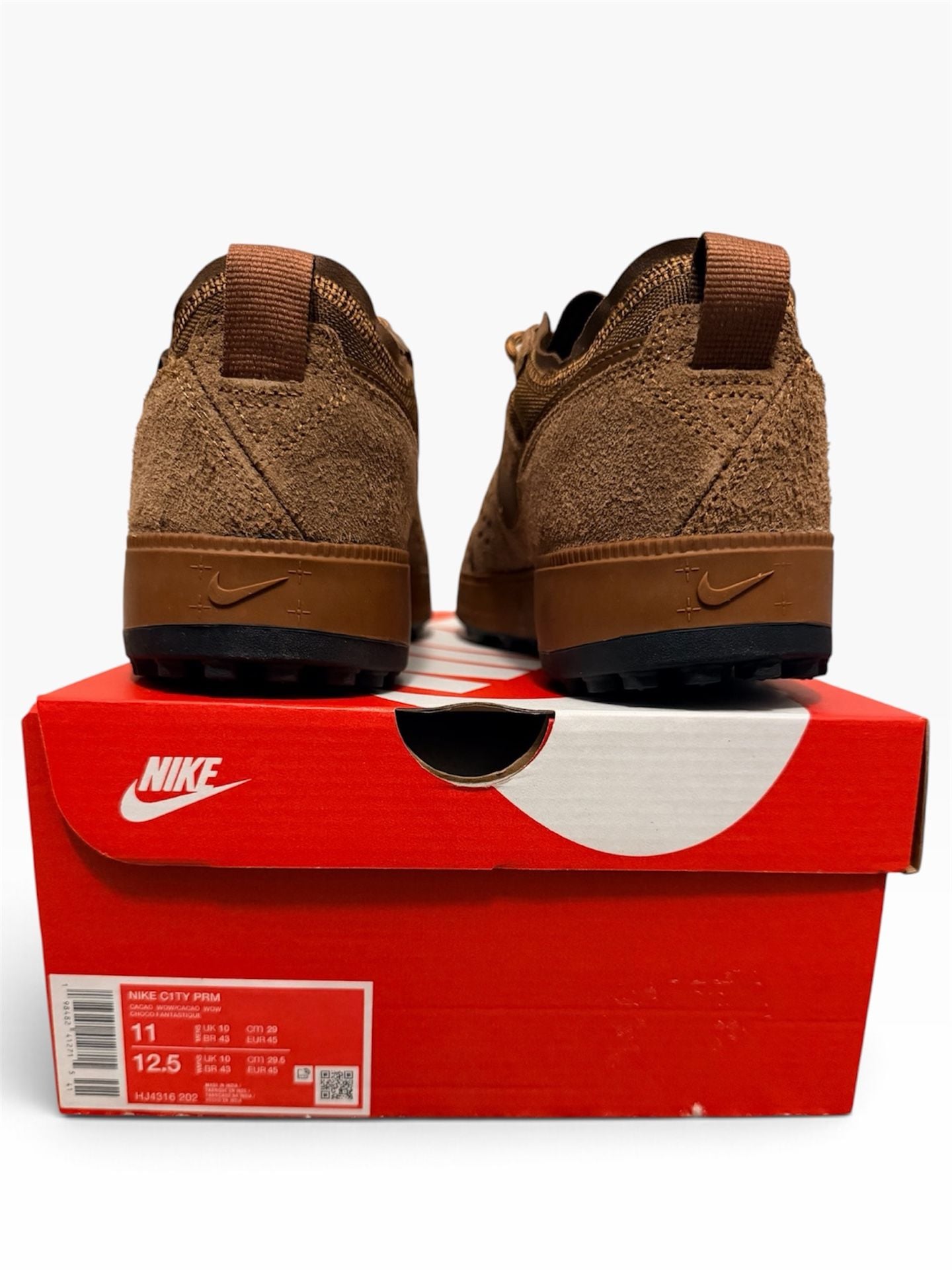 NEW Nike C1TY Premium Cordura Size 11 Men 12.5 Women Cacao Wow British Tan 3