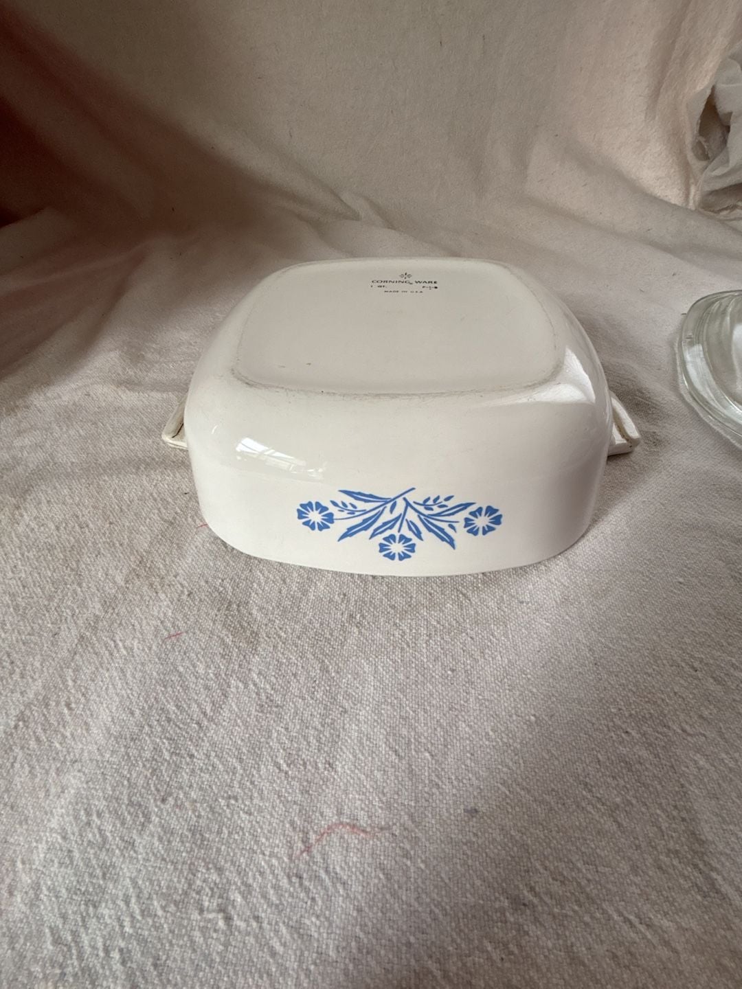 CorningWare Blue Cornflower A-1 1.5-B Casserole Dish with Lid 2