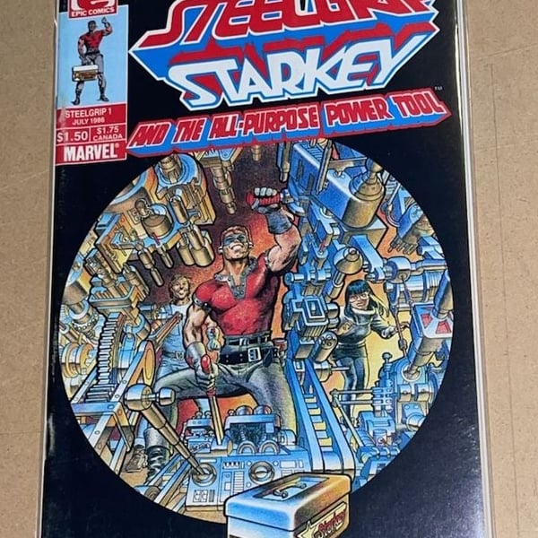 Epic Comics Steelgrip Starkey 1 And The All-Purpose Power Tool #1 1986