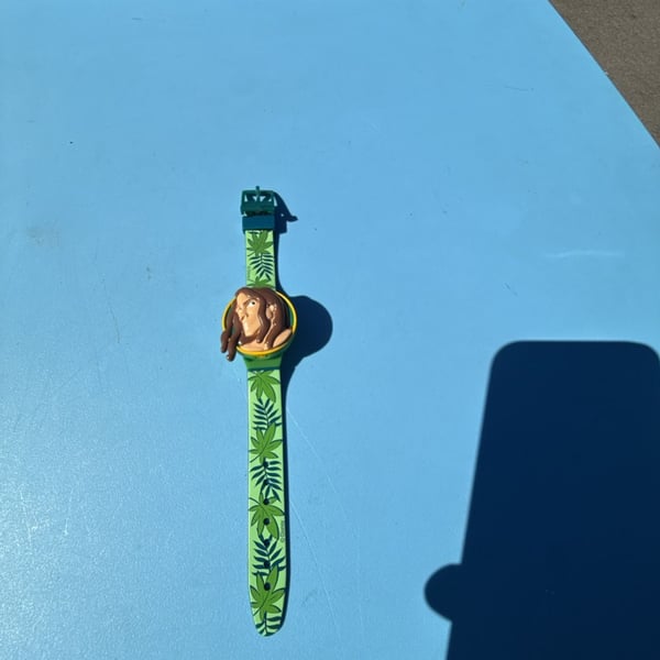Disney Tarzan Digital Display Kids Watch with Interchangeable Band and Cover