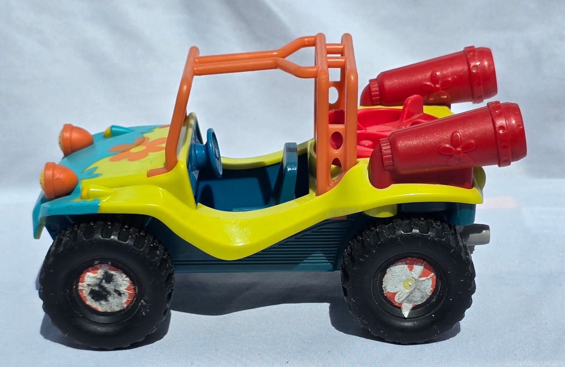 1988 Fisher Price Imaginext Scooby Doo Shaggy Dune Buggy Beach Car Toy Hanna Barbera 1