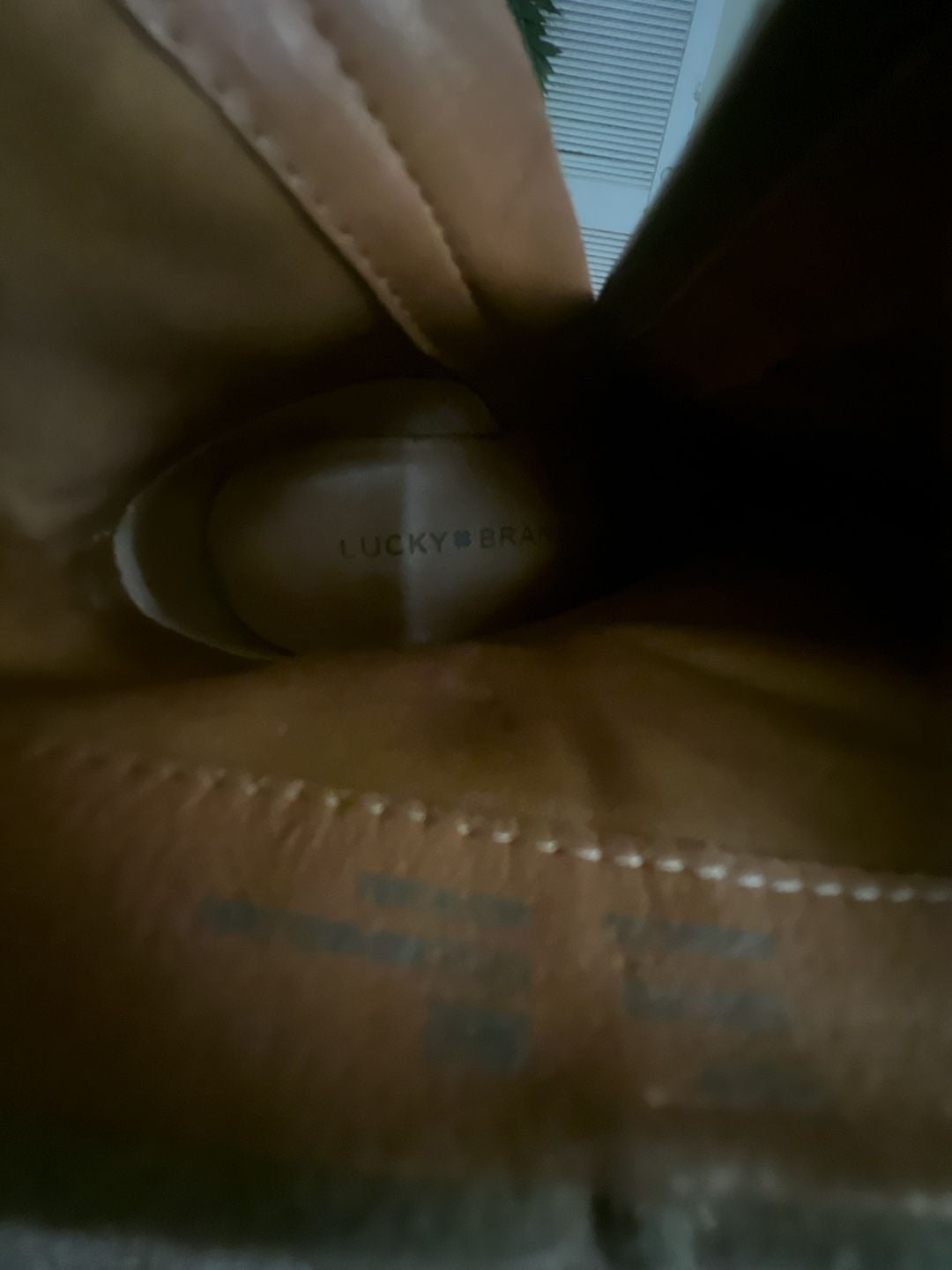 Lucky Brand Zolinni Wedge Ankle Bootie Size 10 Beige Suede 8