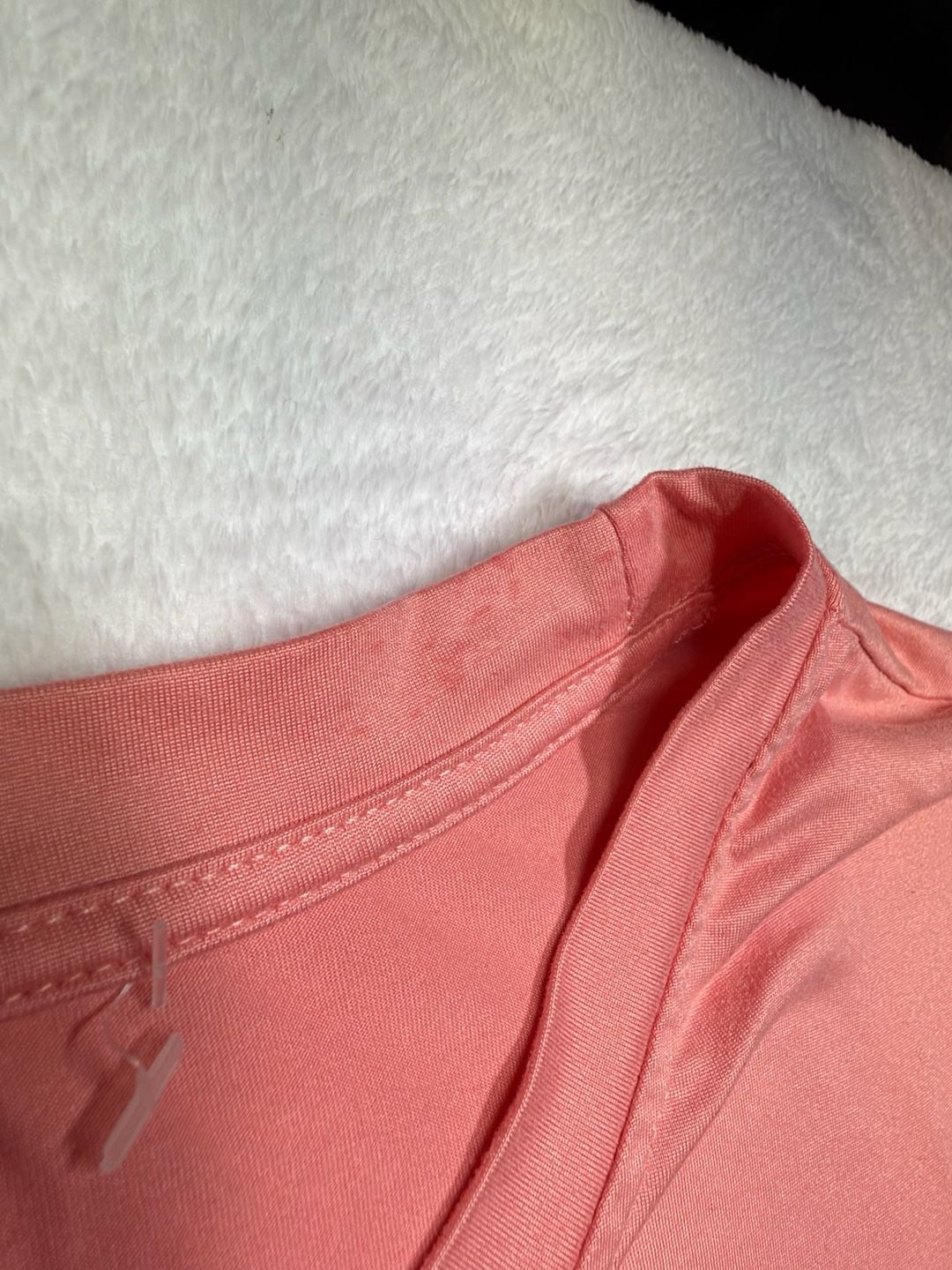 Unbranded Casual T-Shirt Size 5XL Pink Short Sleeve Crew Neck 9