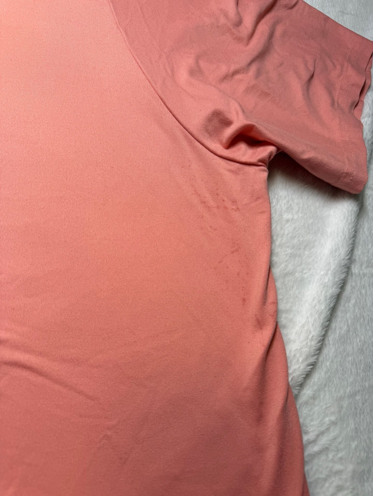 Unbranded Casual T-Shirt Size 5XL Pink Short Sleeve Crew Neck 12