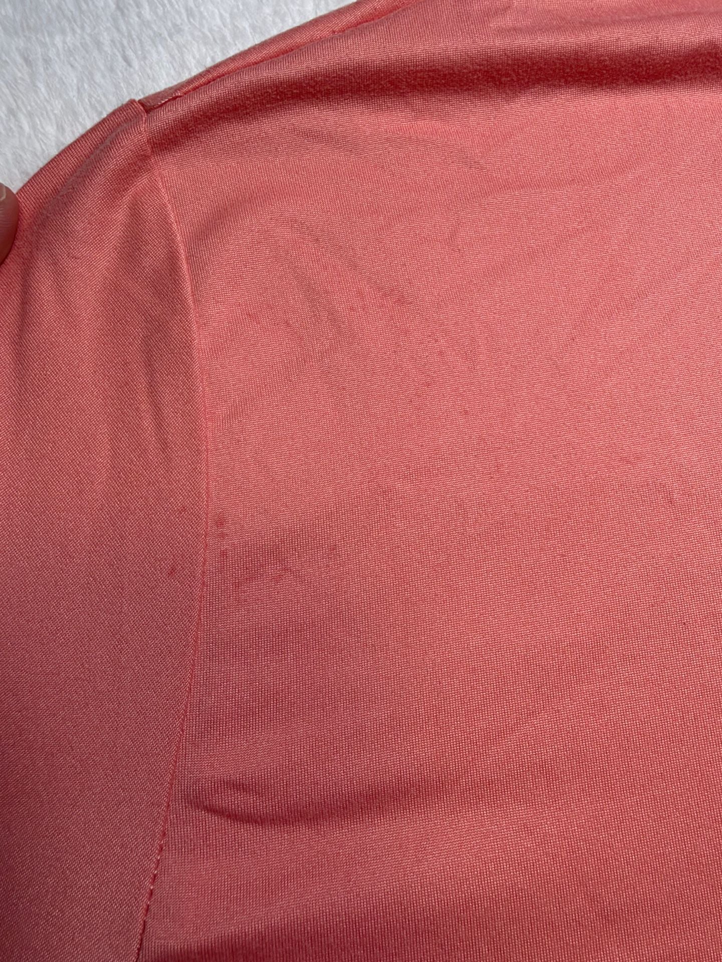 Unbranded Casual T-Shirt Size 5XL Pink Short Sleeve Crew Neck 8