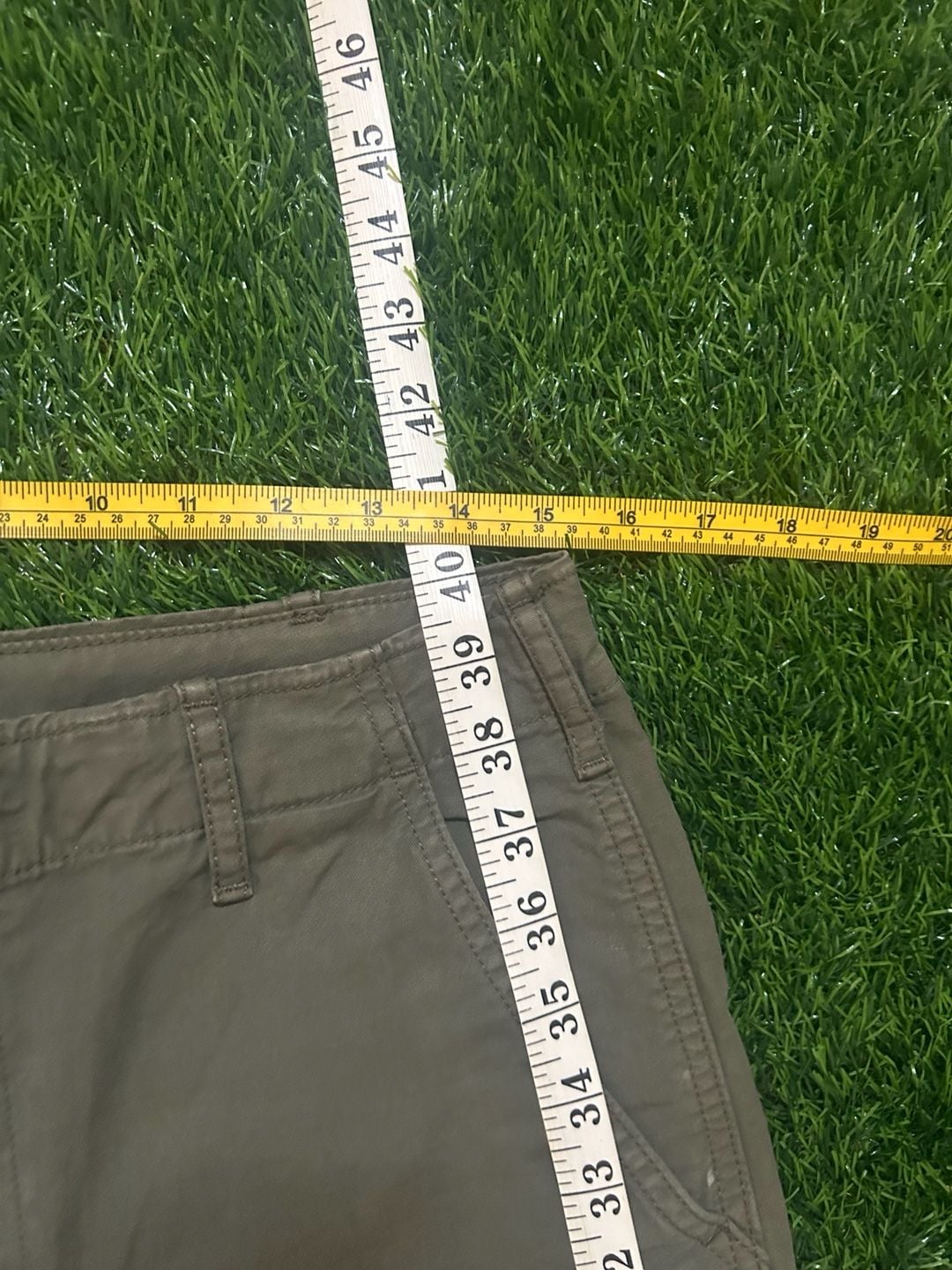 Uniqlo Cargo Pants Size S Khaki Cotton Spandex 5