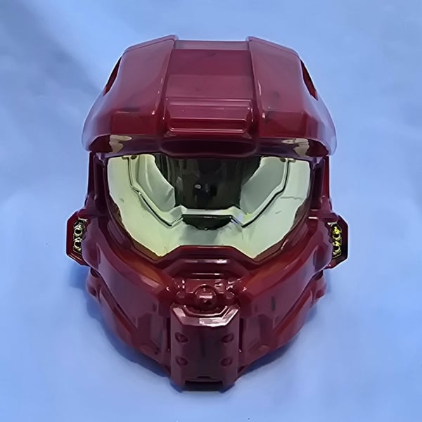 Mega Construx Halo Red Spartan Helmet Mega Bloks