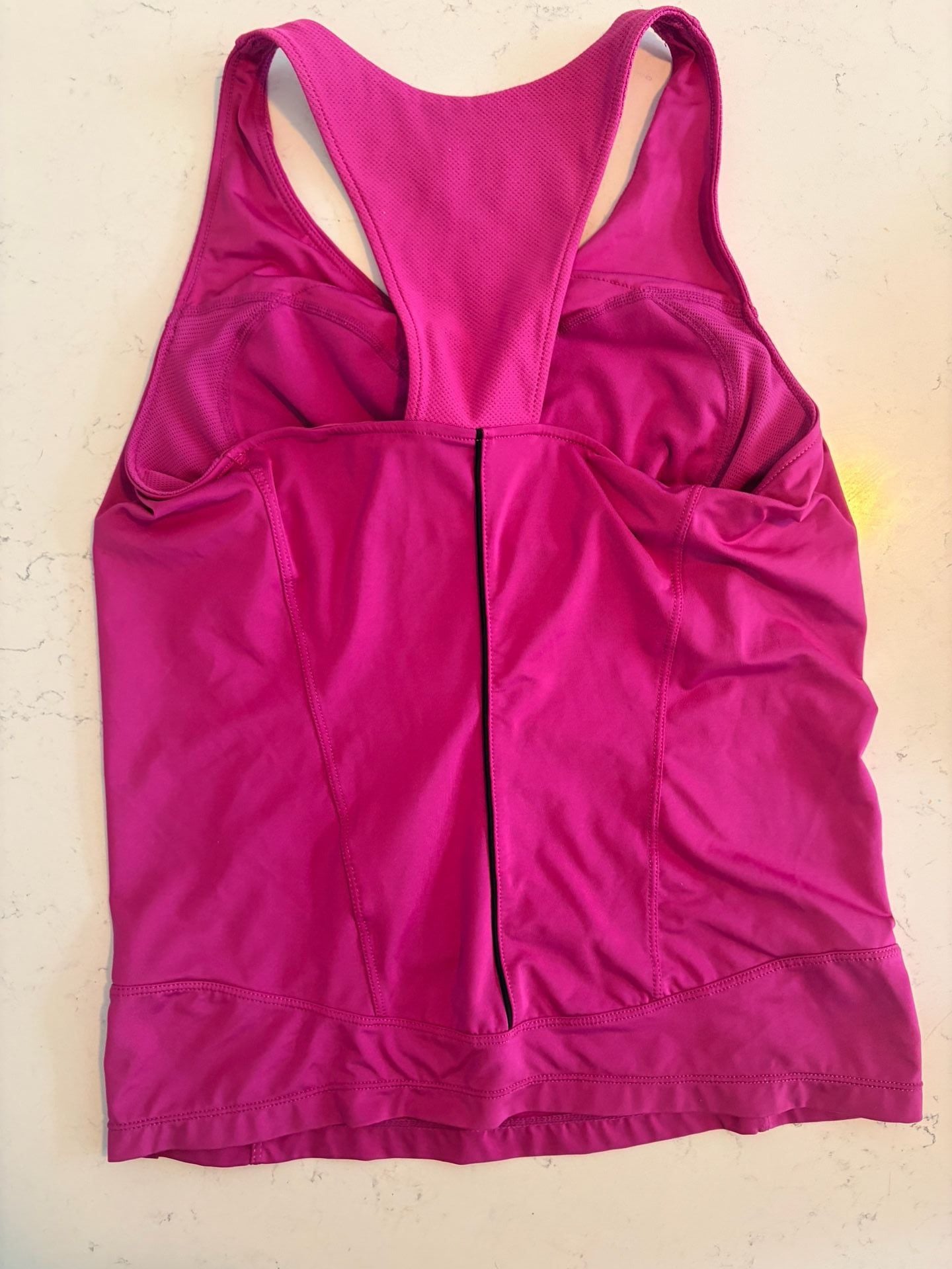 Nike Tennis Tank Top Size XS Pink Built In Bra 7