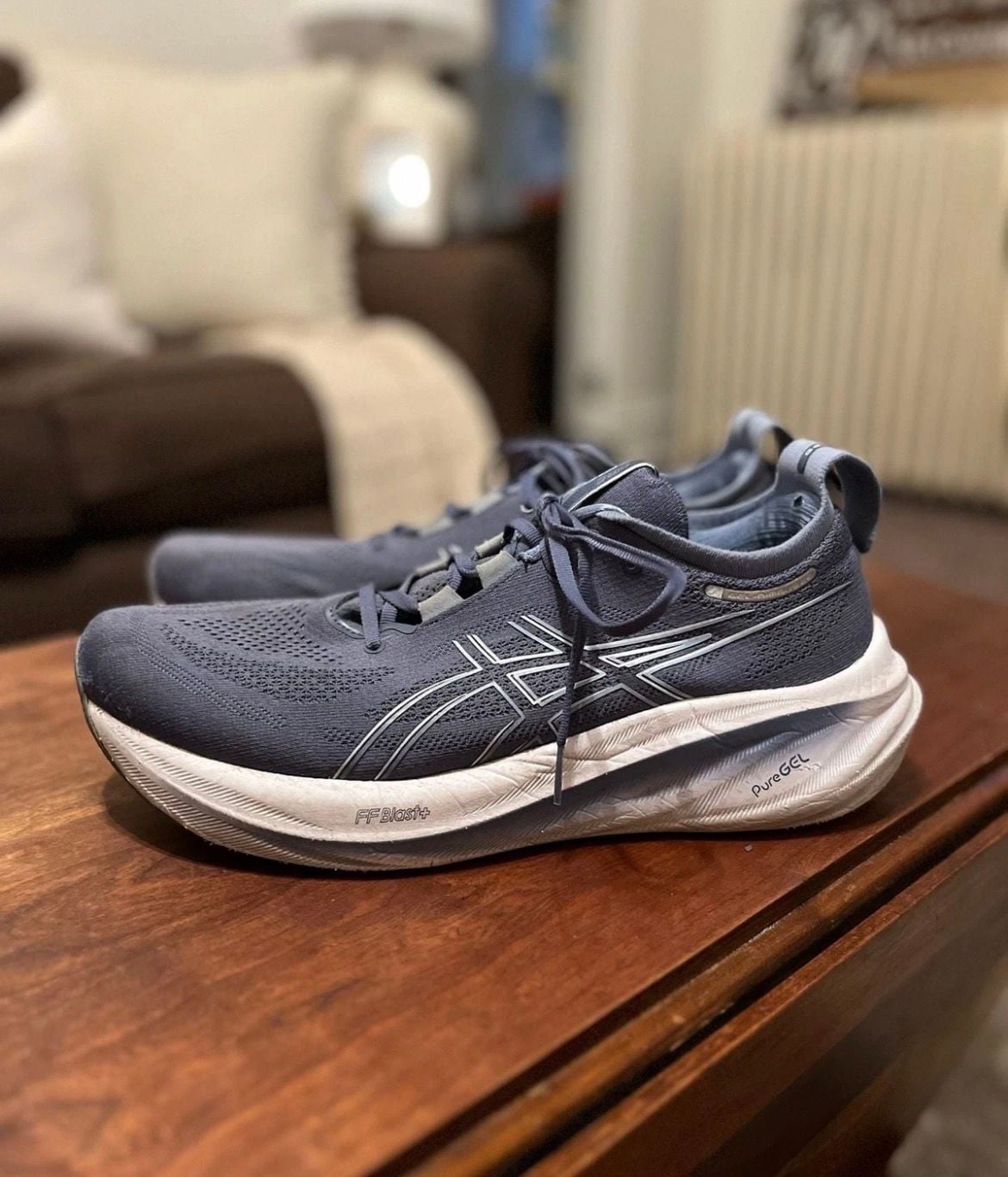 ASICS GEL-NIMBUS 26 Thunder Blue Running Shoes 2