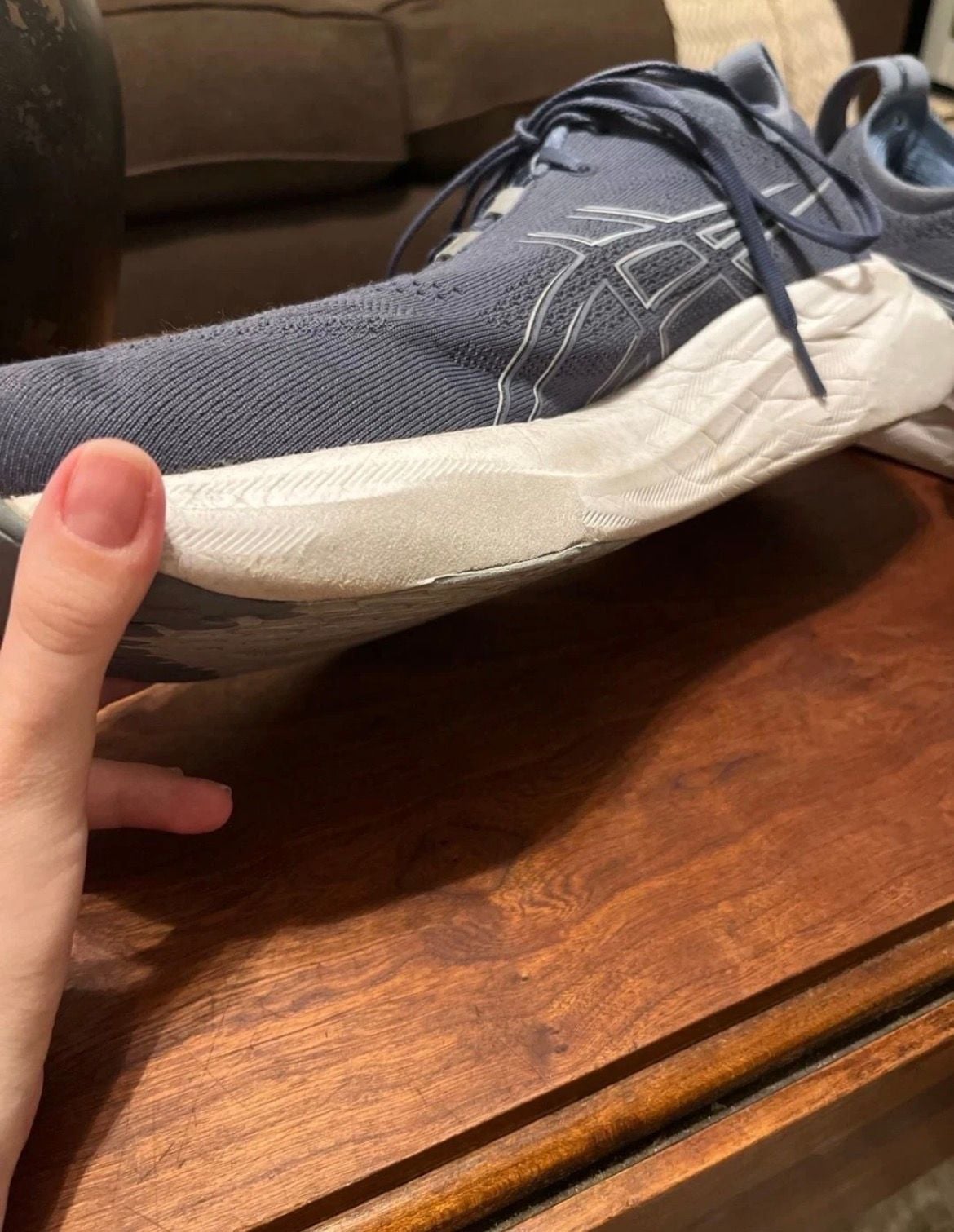 ASICS GEL-NIMBUS 26 Thunder Blue Running Shoes 5