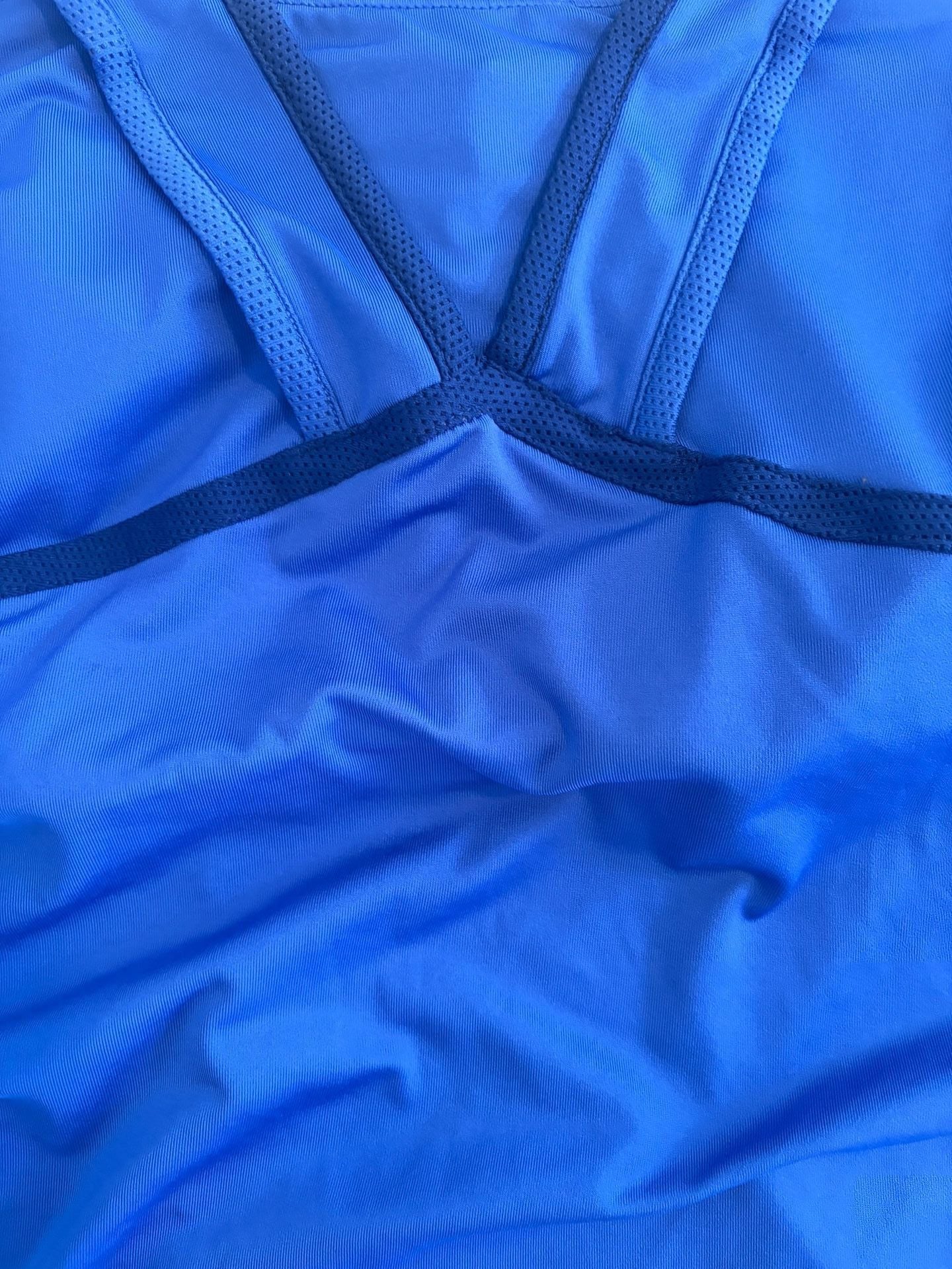 Nike Dri-FIT Tank Top Size XL Blue Athletic Workout Activewear 4