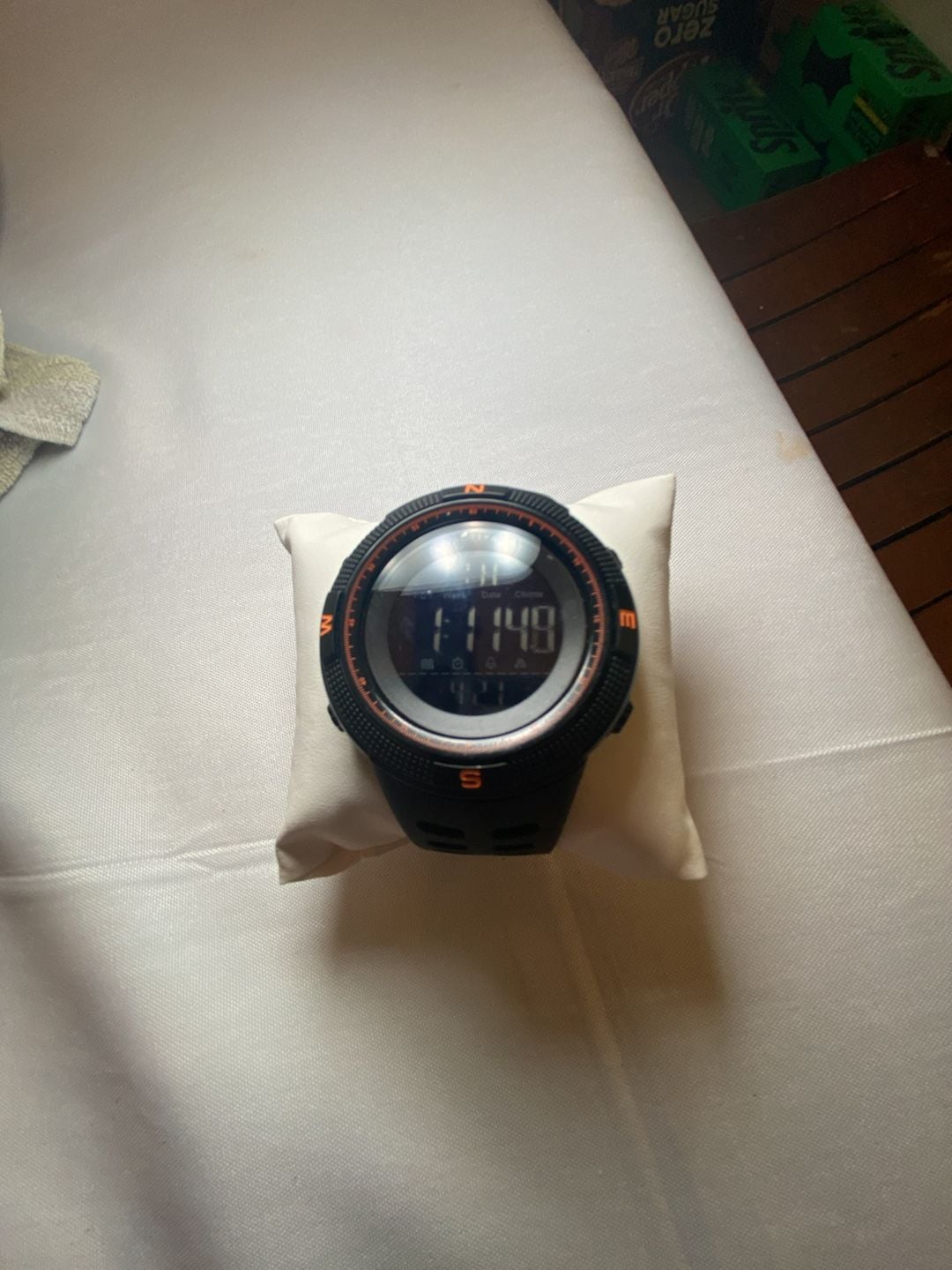 Activa Digital Sport Watch Black Orange Outdoor 2