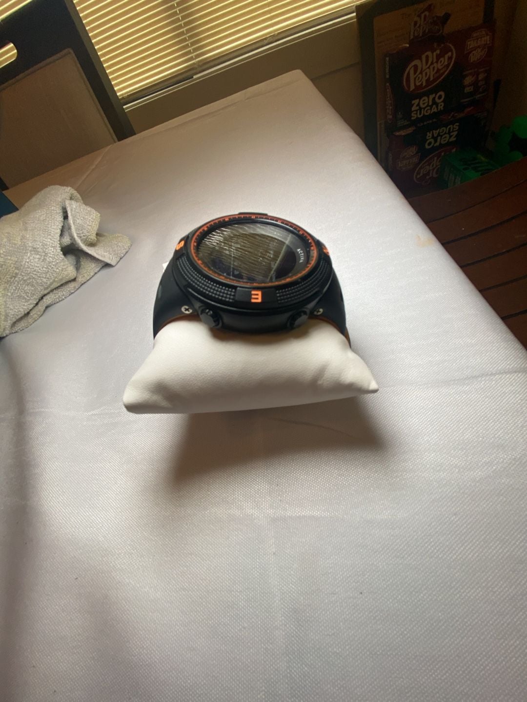Activa Digital Sport Watch Black Orange Outdoor 3