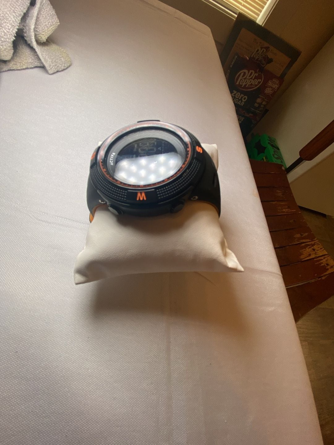 Activa Digital Sport Watch Black Orange Outdoor 4