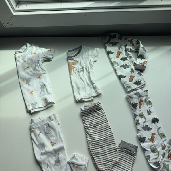 Toddler Pajamas Size 24M Lot Of 3