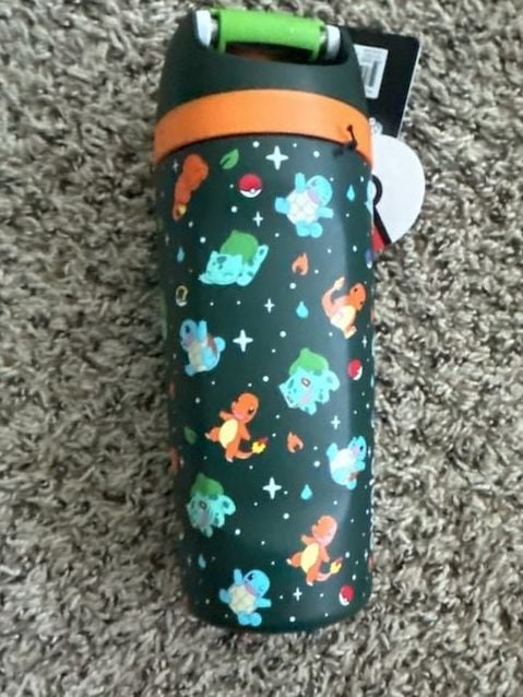 Owala Pokémon FreeSip Water Bottle Size 16 oz Kanto Starters 1