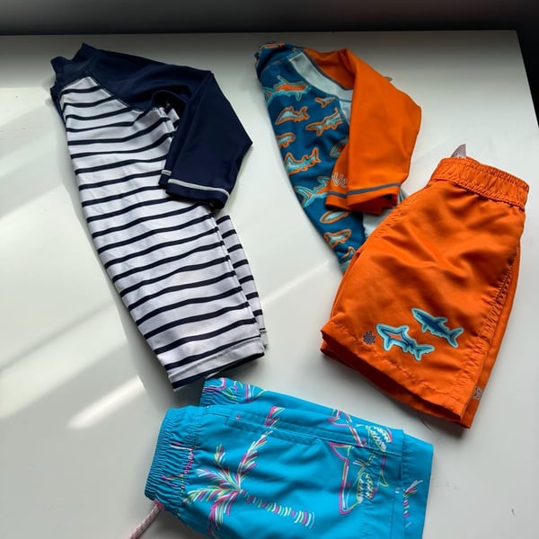 Toddler Boys  Swim Bundle Size 2T