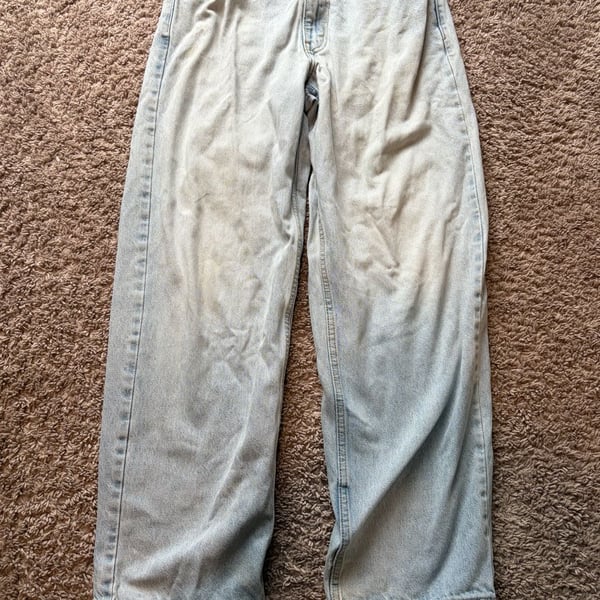 Levi's 578 Stay Loose Baggy Jeans Size W30 L32 Light Wash