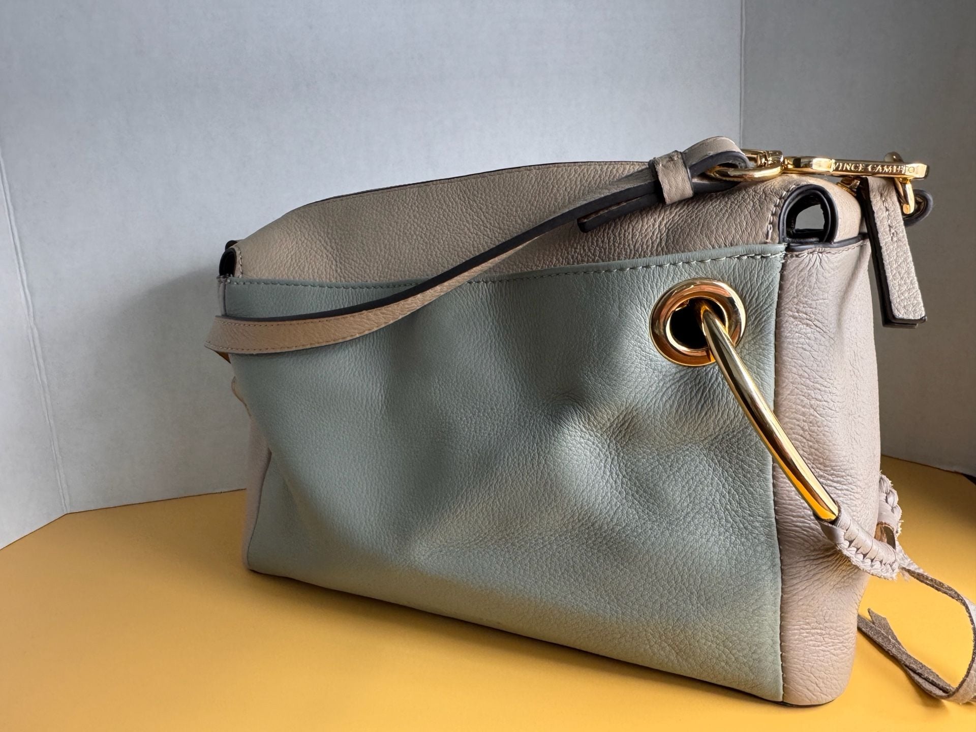 Vince Camuto Margi Leather Crossbody Shoulder Bag Multicolor 7