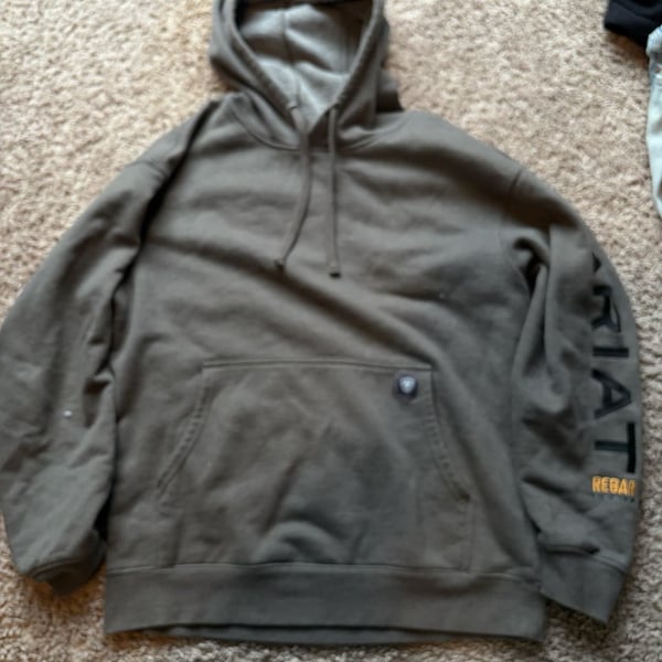 Ariat Rebar Workman Hoodie Green