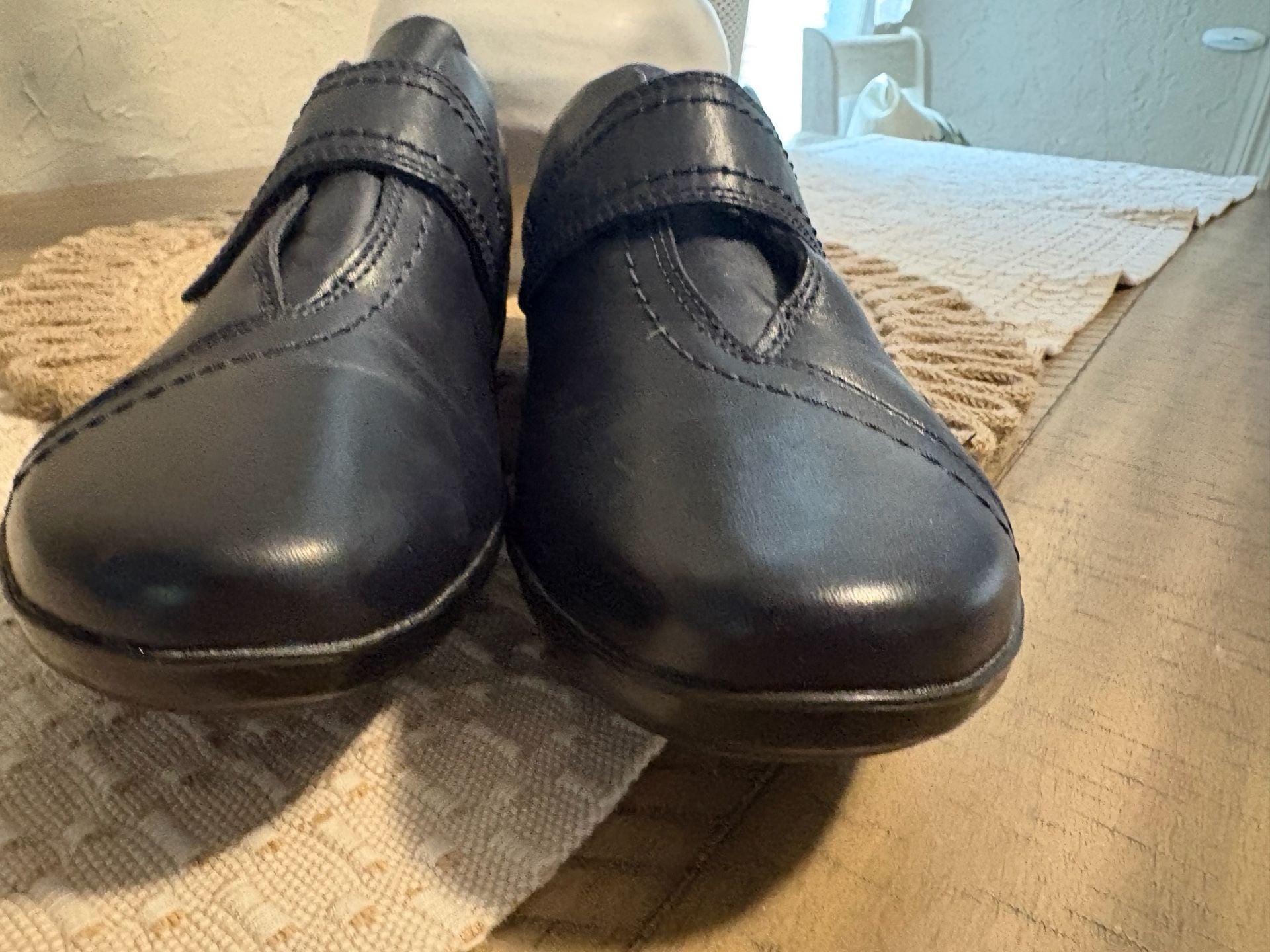 Clarks Everlay Dixey Blackish blue Leather Comfort Shoe 4