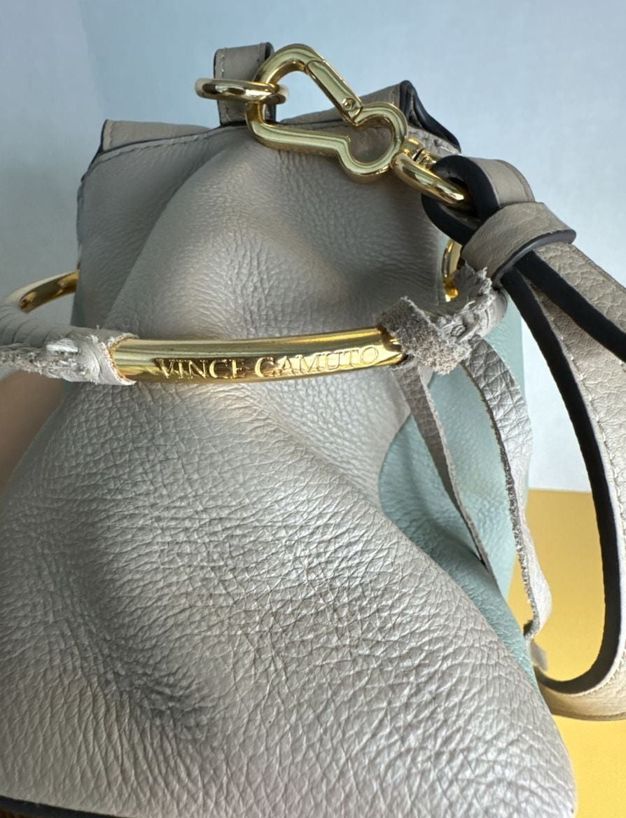 Vince Camuto Margi Leather Crossbody Shoulder Bag Multicolor 9