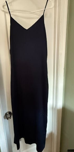 Express Midnight Blue Strapless Dress 3