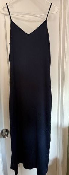 Express Midnight Blue Strapless Dress 4