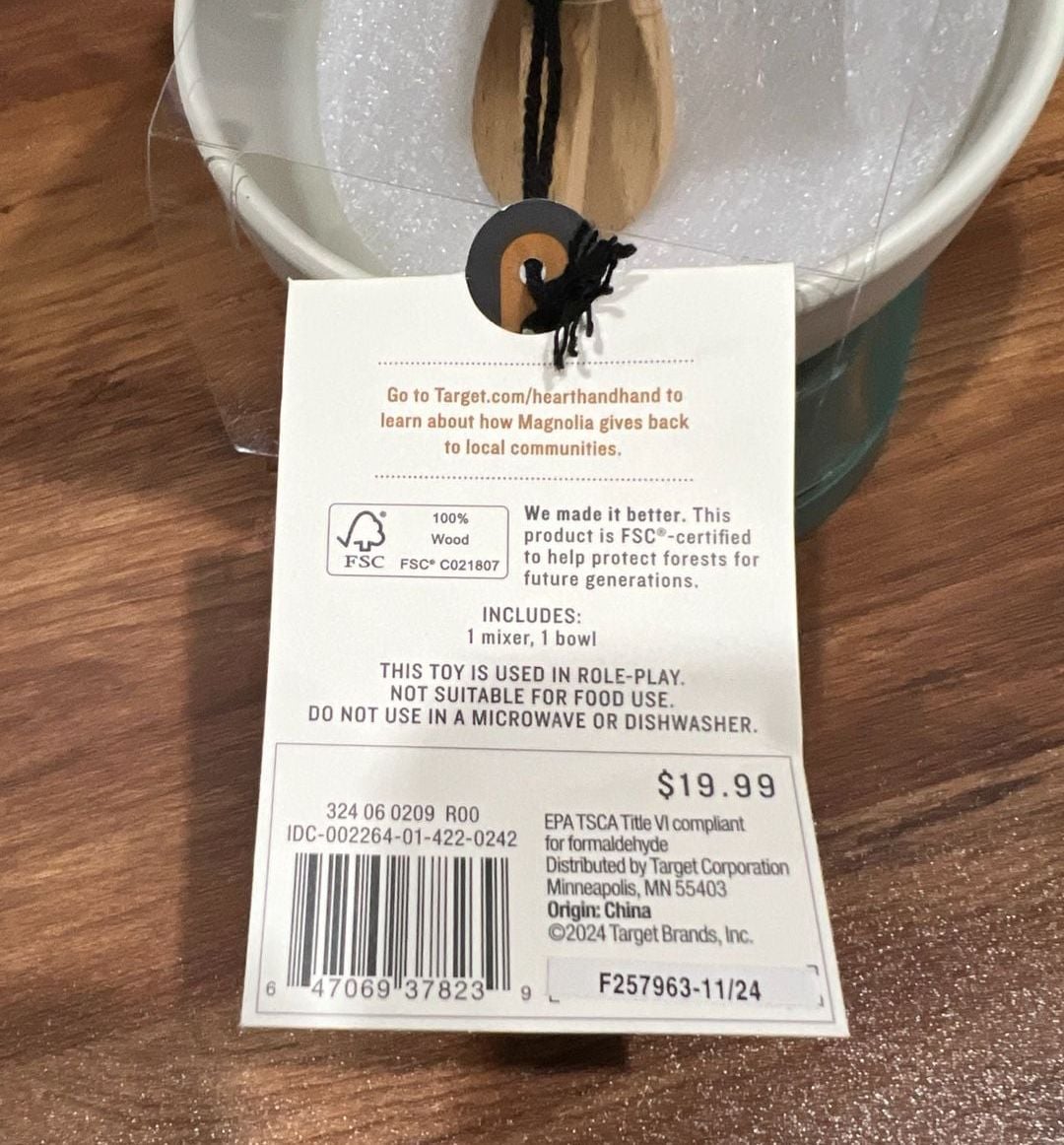 Hearth & Hand with Magnolia Kids' Kitchen Mixer 4