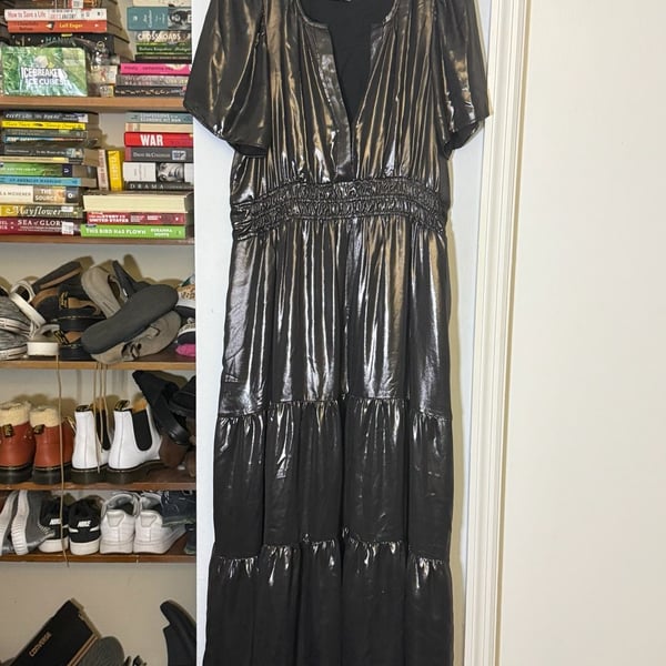 Anthropologie The Somerset Shine Edition Maxi Dress Size XL